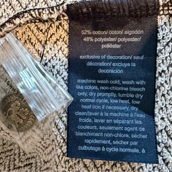 Tommy Hilfiger marled gray military style jacket. NWOT. Size large - Picture 5 of 5